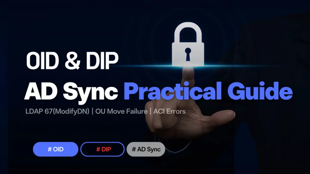 Fixing LDAP 67 (ModifyDN) · OU Move Failures · ACI Errors — OID × DIP Operations Checklist 2 ldap 67 modifydn aci oid dip guide en