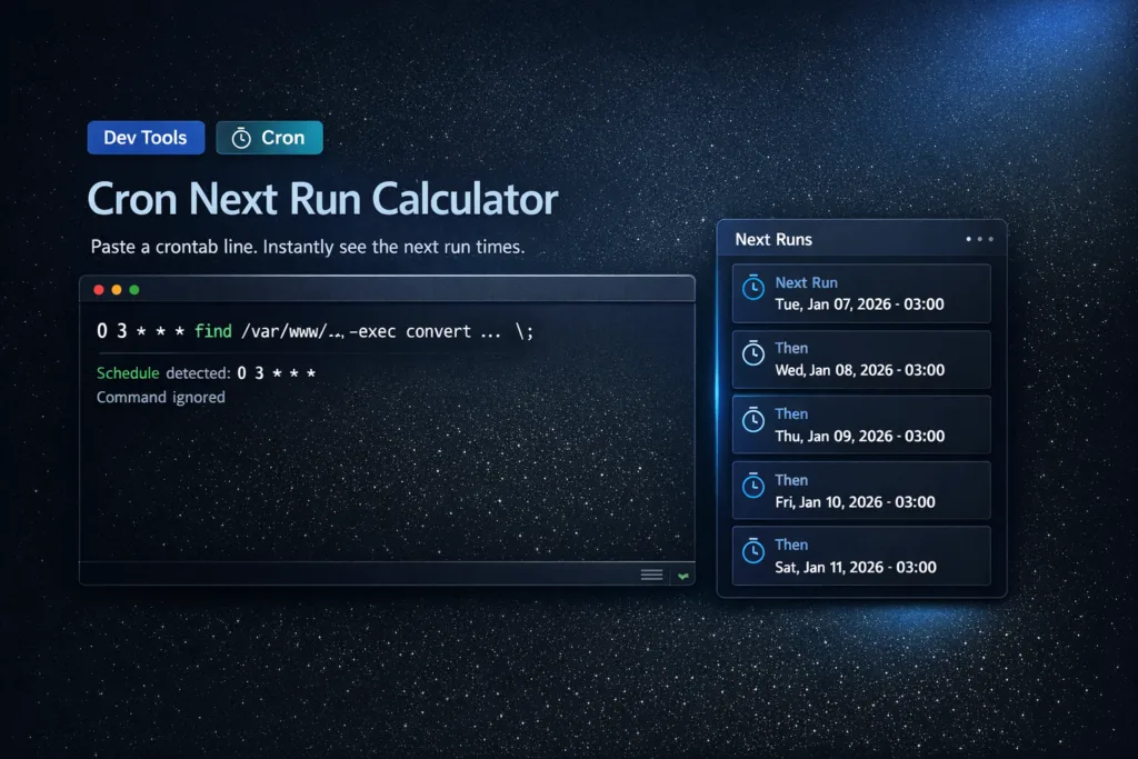 Cron Helper | Next Run Calculator