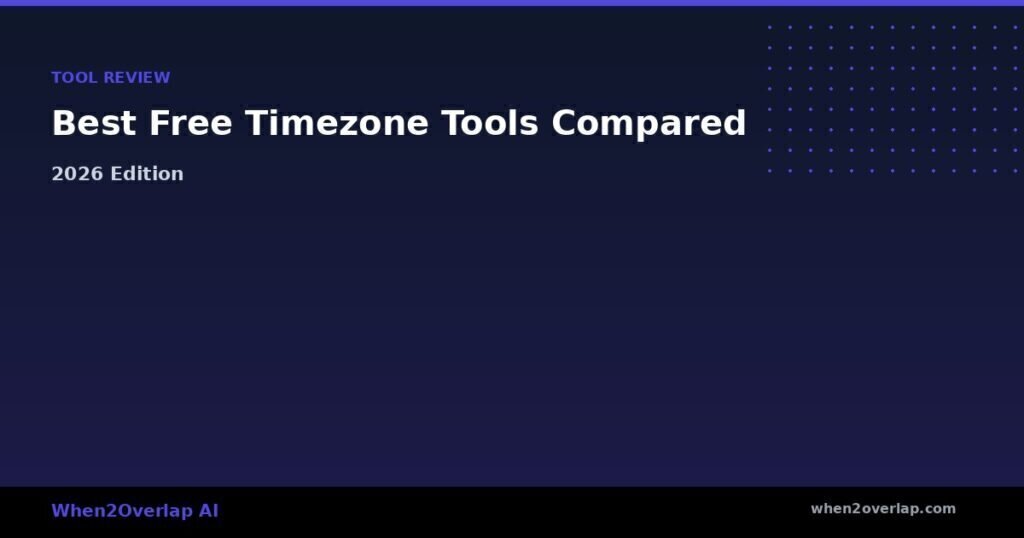 og blog timezone tools compared